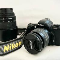 Reflex Nikon F65 con obiettivi 28-80 e 70-300 mm