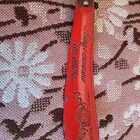 calza scarpe in metallo cimelio 