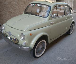 fiat nuova 500N economica trasformabile vetri fiss