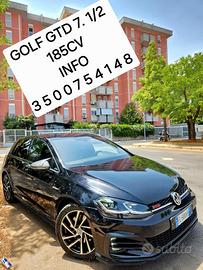 VW GOLF 7. 1/2 GTD 2.0 185 CV DIESEL 