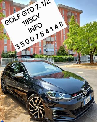 VW GOLF 7. 1/2 GTD 2.0 185 CV DIESEL 