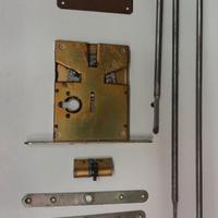 Serratura Quadruplice Destra a spinta per portone