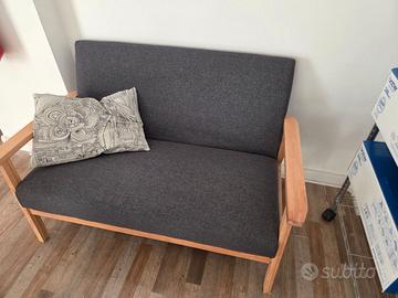 Divanetto 2 Posti Stile Nordico / Mid-Century – Co