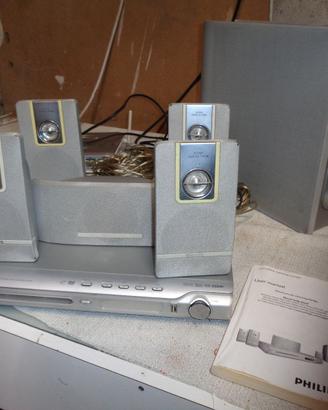 Impianto stereo 5.1 philips home theater HTS 5000w