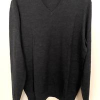 UNIQLO Maglione 100% Merino Scollo a V