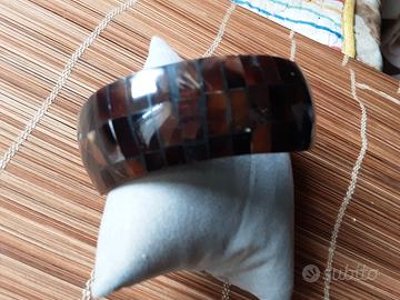 Bracciale Anni'80 Intarsio Pietre Dure