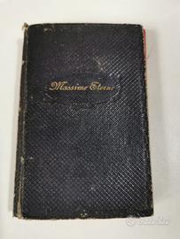 Massime eterne e pratiche devote Ed. Paoline 1951