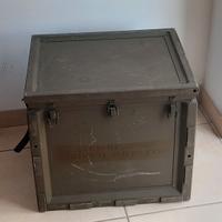 cassa militare americana vintage