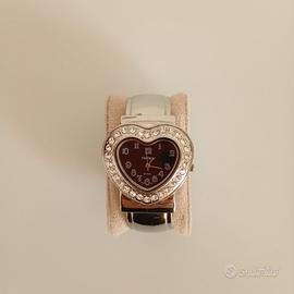 Orologio Canvass cassa metallo vintage 