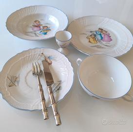 Set Pappa Colazione Bambino R. Ginori Porcellana