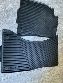 TAPPETI IN GOMMA ANTERIORI per AUDI A4 AVANT