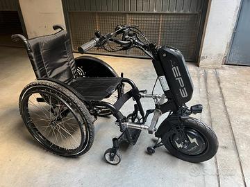 Propulsore elettrico Panhdora con carrozzina