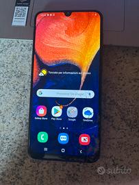Samsung Galaxy A50 schermo rotto ma funzionante