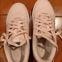 scarpe sneakers Puma 36 rosa cipria