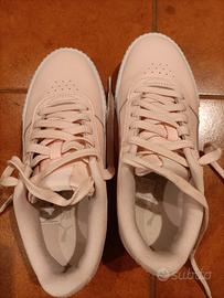 scarpe sneakers Puma 36 rosa cipria