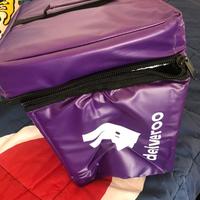 Borsa termica DELIVEROO (Nuova) + accessori vari