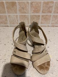 Sandali NeroGiardini n. 35 panna
