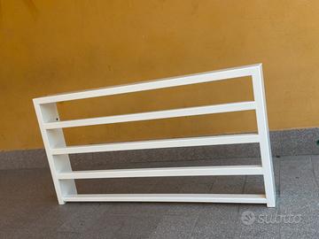 Finestra fissa zingatta e verniciata a fuoco