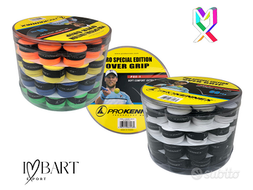 PROKENNEX Confezione Box 60 Overgrip Tennis Padel