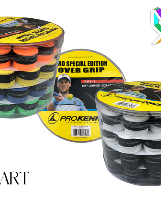 PROKENNEX Confezione Box 60 Overgrip Tennis Padel