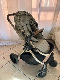 Passeggino chicco + navicella +parapioggia 