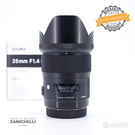 Sigma 35 F/1.4 DG HSM ART (Canon) Usato (G612)
