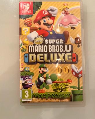 Gioco per nintendo switch  super mario bros deluxe