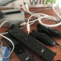 Nintendo wii con balance e giochi sport