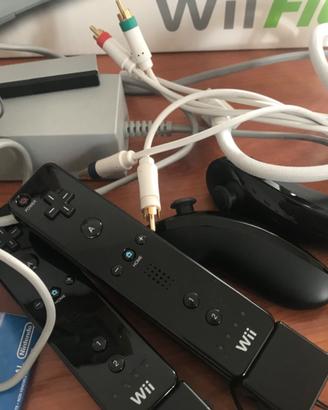Nintendo wii con balance e giochi sport