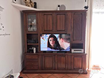 parete attrezzata in arte povera