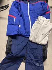 Completo sci AST 10/11 anni con maglia pile