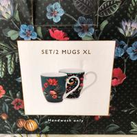 Tazze 2 pezzi PIP STUDIO  con disegni