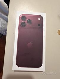 IPhone 18 pro max 2tb color borgogna