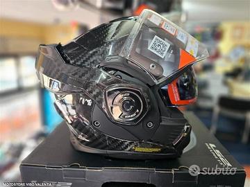 Casco modulare ls2 ff901 advant x carbon carbonio