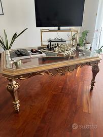 Tavolino da Soggiorno Stile Napoleonico Anticato