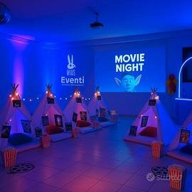 Festa bambini con tende teepee