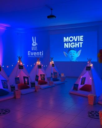 Festa bambini con tende teepee