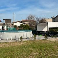 Corredo da giardino piscina gazebo