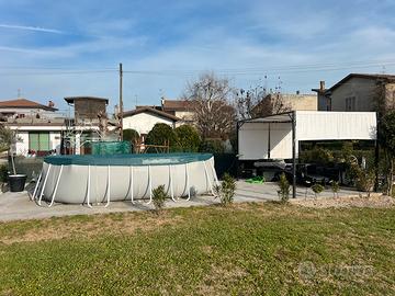 Corredo da giardino piscina gazebo