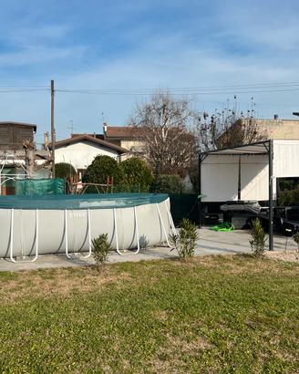 Corredo da giardino piscina gazebo