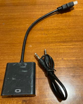 Adattatore da hdmi a vga nuovo