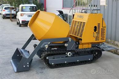 Autobetoniera Ribaltabile Cingoli in gomma