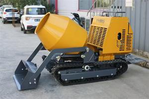 Autobetoniera Ribaltabile Cingoli in gomma