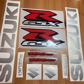 Adesivi  SUZUKI GSRX 1000 750 600 Kit Made Italy