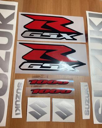 Adesivi  SUZUKI GSRX 1000 750 600 Kit Made Italy