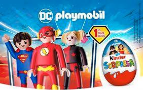 Personaggi Dc Playmobil Kinder Sorpresa