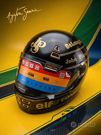 casco commemorativo Ayrton Senna Lotus