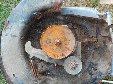 PIATTO TRATTORINO TAGLIAERBA COMPLETO