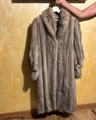 Pelliccia in Vero Visone Grigio - Vintage