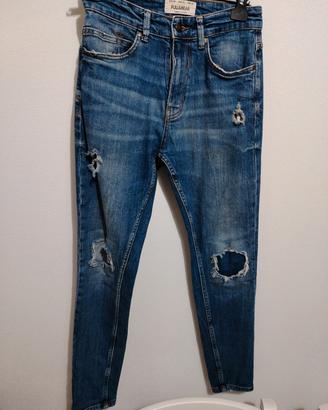 jeans uomo pull e bear 